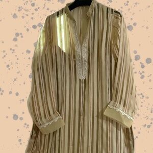 Elegant organza chiffon Pakistani/Indian suit